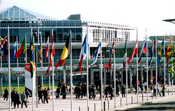 The Exhibition Center in Nuremberg, Germany: the venue for Chillventa 2008 to be held on October 15-17