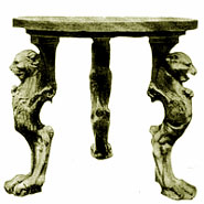 Романский: Мраморный стол (Помпея)